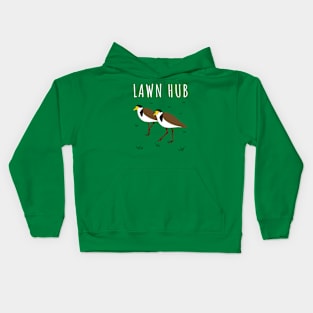 Lawn Hub Masked Lapwing Plover Kids Hoodie